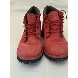 Timberland | Shoes | Timberland Nelson Red Nubuck Premium  display picture 1